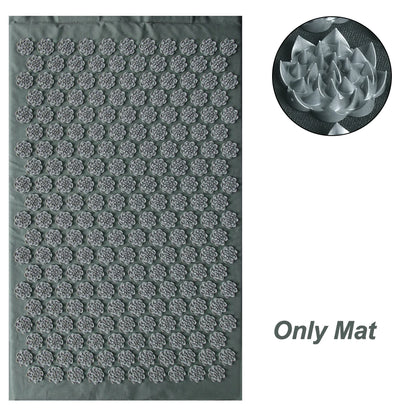 Acupressure Yoga Mat & Pillow Set